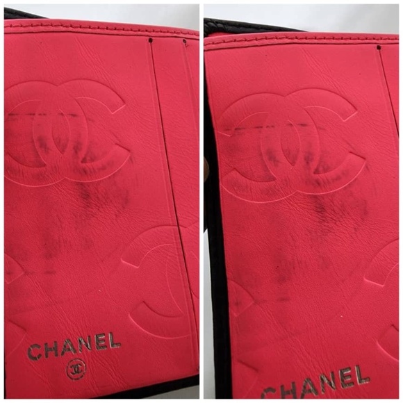 Authentic CHANEL Calfskin Quilted Large Cambon Tote Bag Black and Wallet - Picture 8 of 16